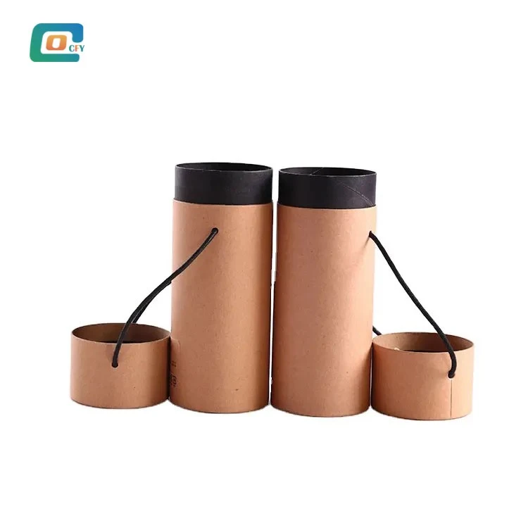 Kraft Tube With Strap