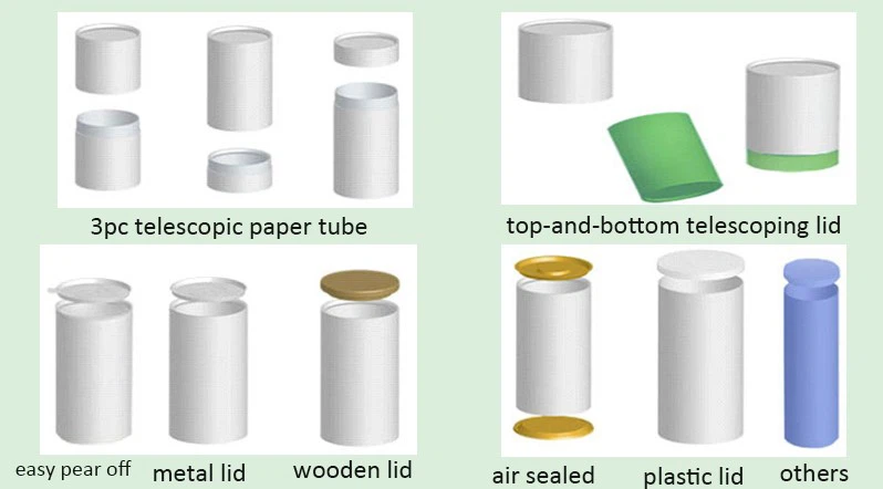 paper tube styles paper tube styles